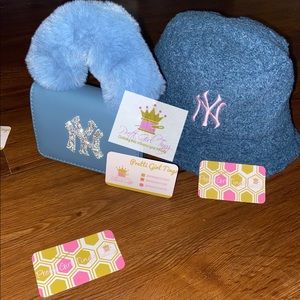 NY Hat & Purse Set